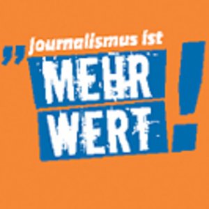 Logo "Journalismus ist mehr wert!"